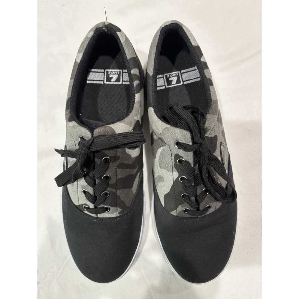 Lugz New Men's Burke Camo Lace Up Canvas Sneakers Size 11